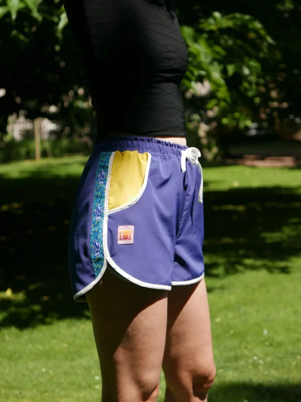 Short Bleu Myrtille Le Camp de Base X L'Abel Polaire - Précommande – Image 3