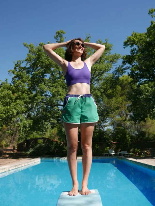 Short Menthe à l'eau Le Camp de Base X L'Abel Polaire - Précommande – Image 2