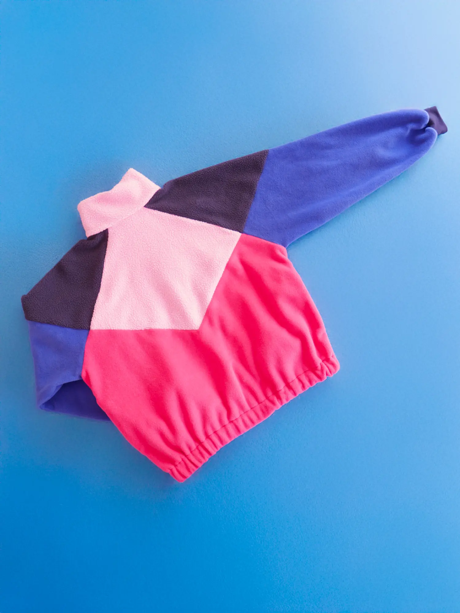 Pull Polaire Mistral - Bleu et Rose – Image 7