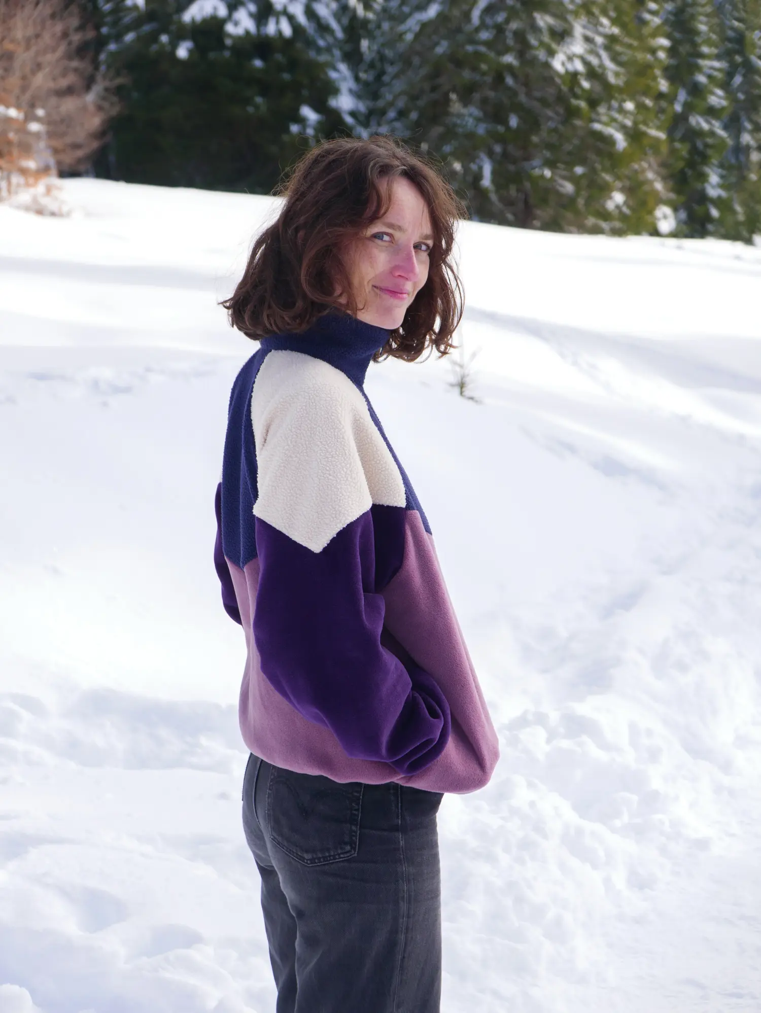 Pull Polaire Mistral - Violet – Image 2
