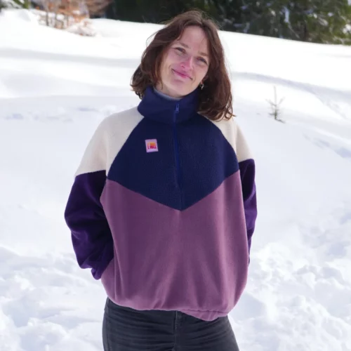 Pull Polaire Mistral - Violet