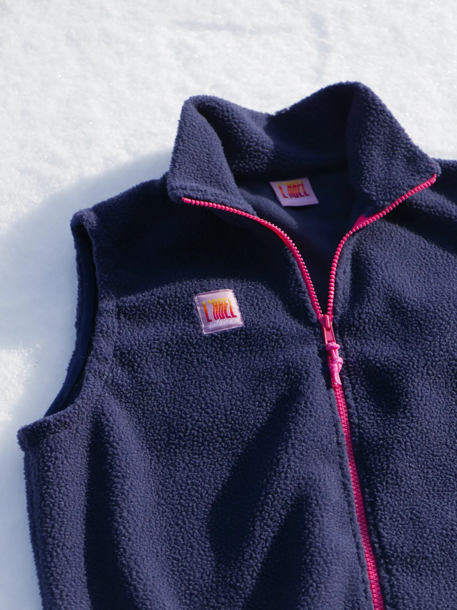 Veste polaire sans manches - Bleu Marine – Image 5