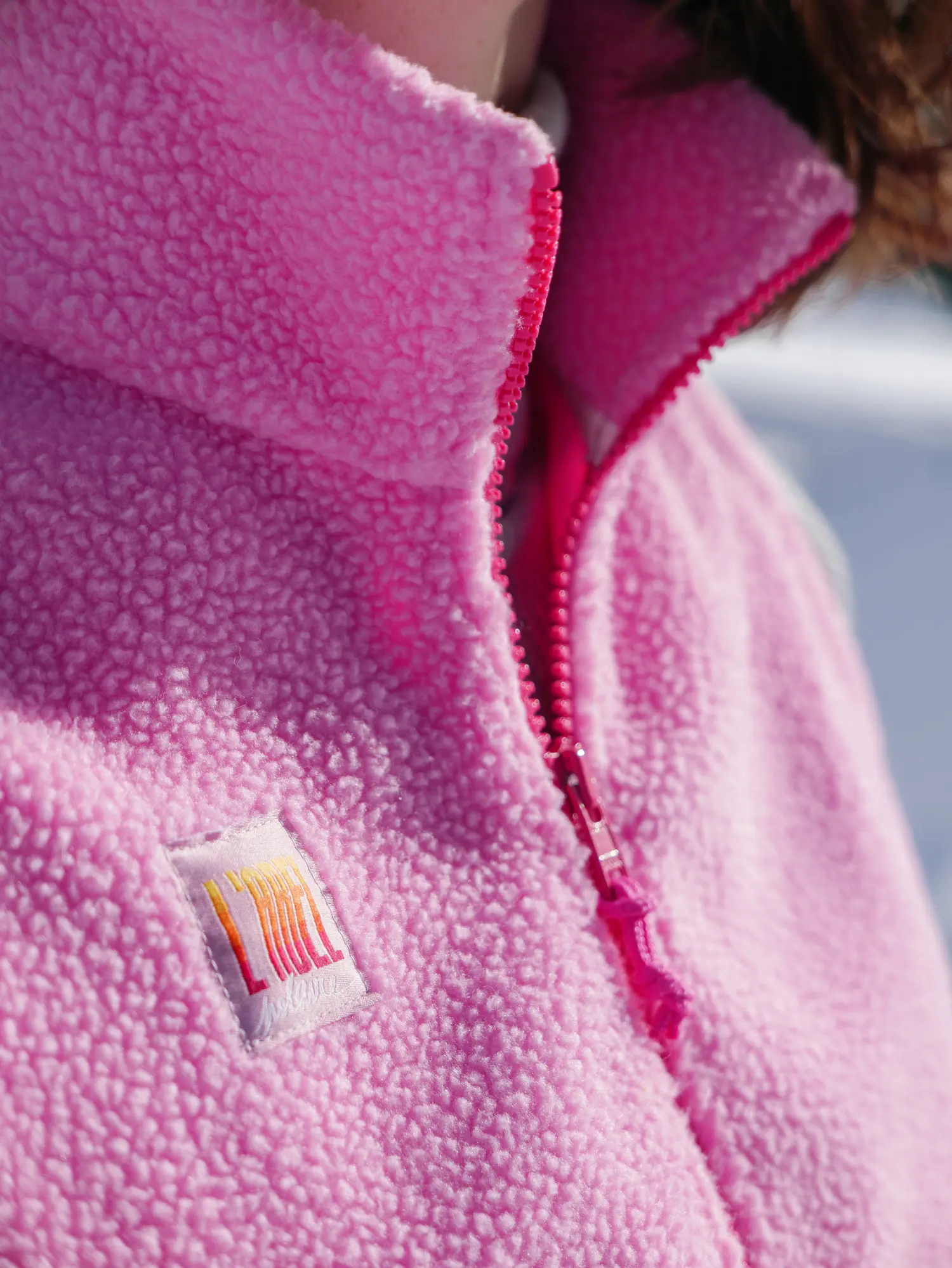 Veste polaire sans manches - Rose – Image 5