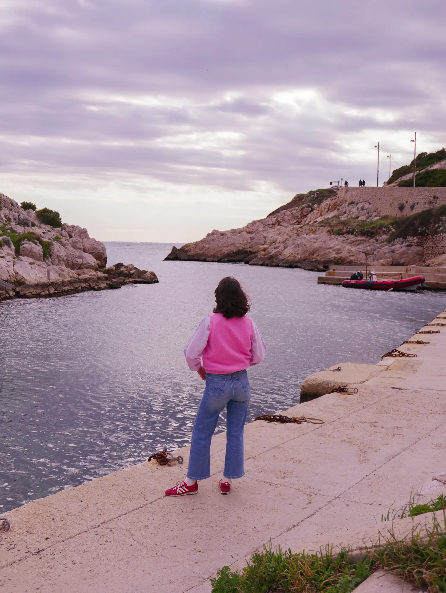 Veste polaire sans manches - Rose – Image 3