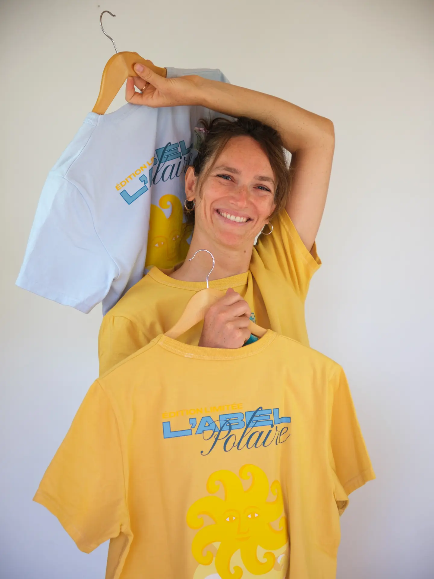 Tee shirt Jaune en Coton Bio - Édition Limitée – Image 7