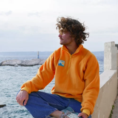 Pull Polaire Uni Jaune - Édition Limitée