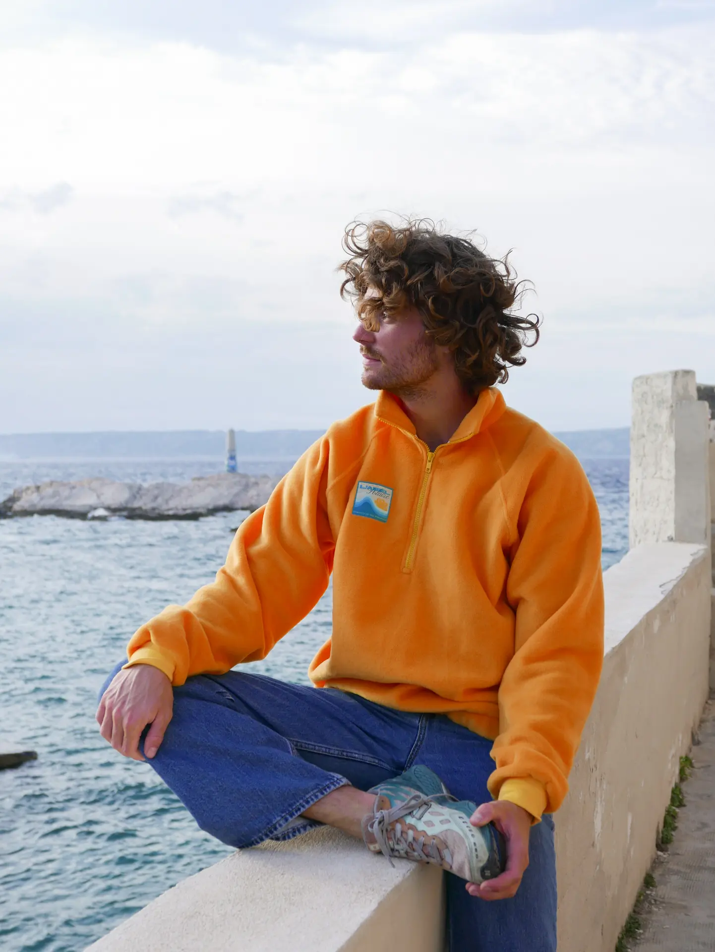 Pull Polaire Uni Jaune - Édition Limitée