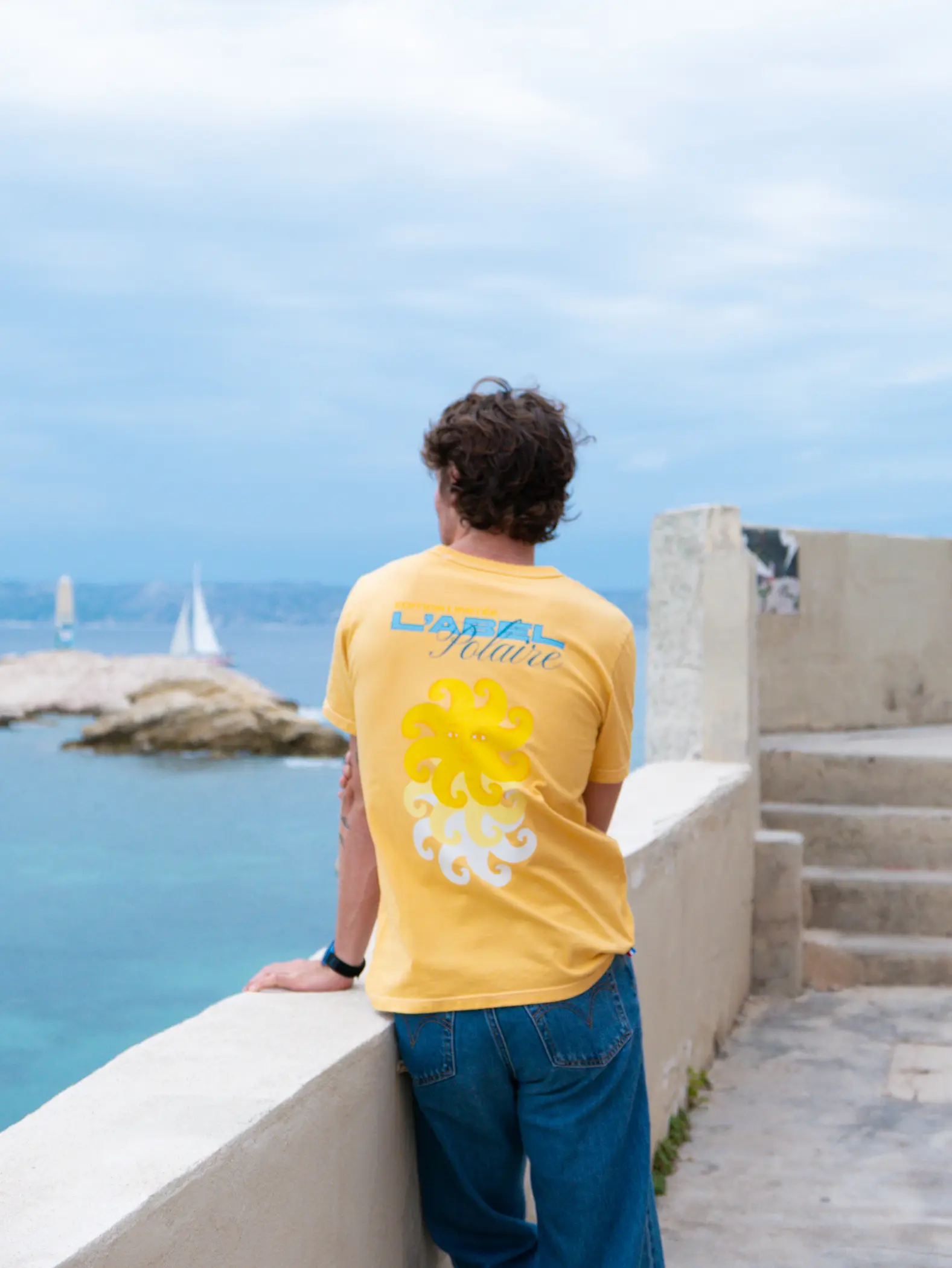 Tee shirt Jaune en Coton Bio - Édition Limitée – Image 5