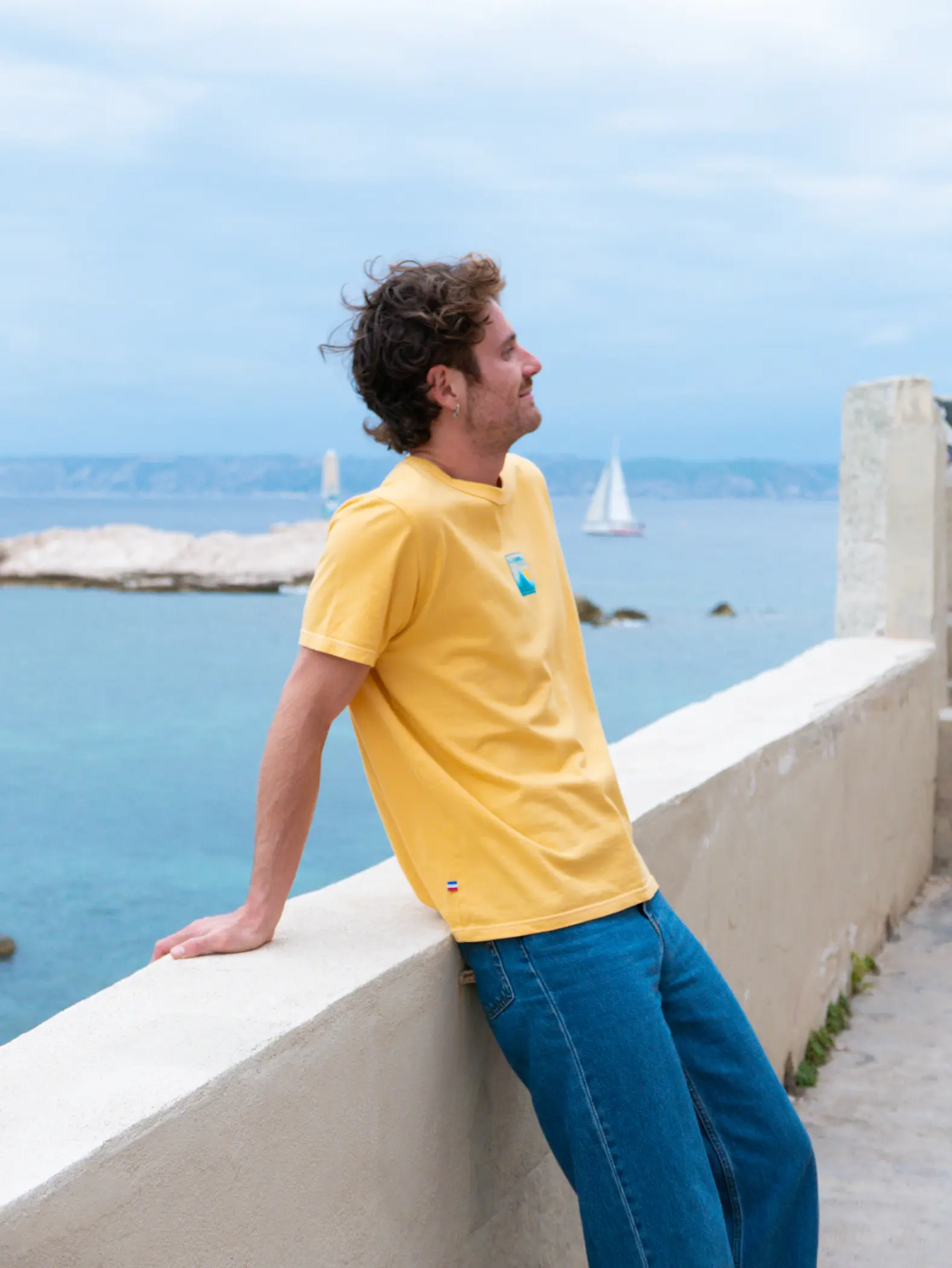 Tee shirt Jaune en Coton Bio - Édition Limitée – Image 6