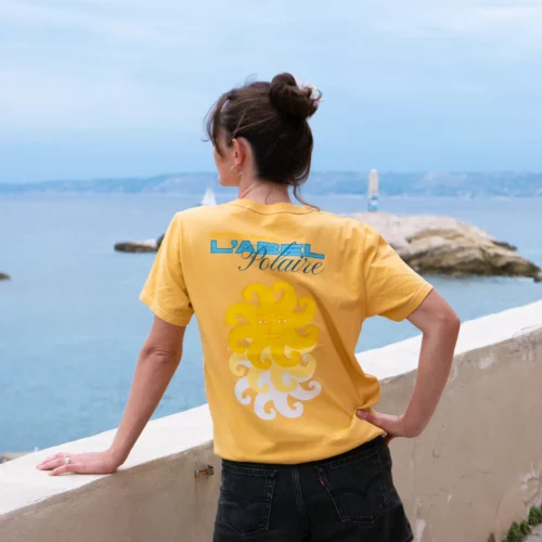 Tee shirt Jaune en Coton Bio - Édition Limitée