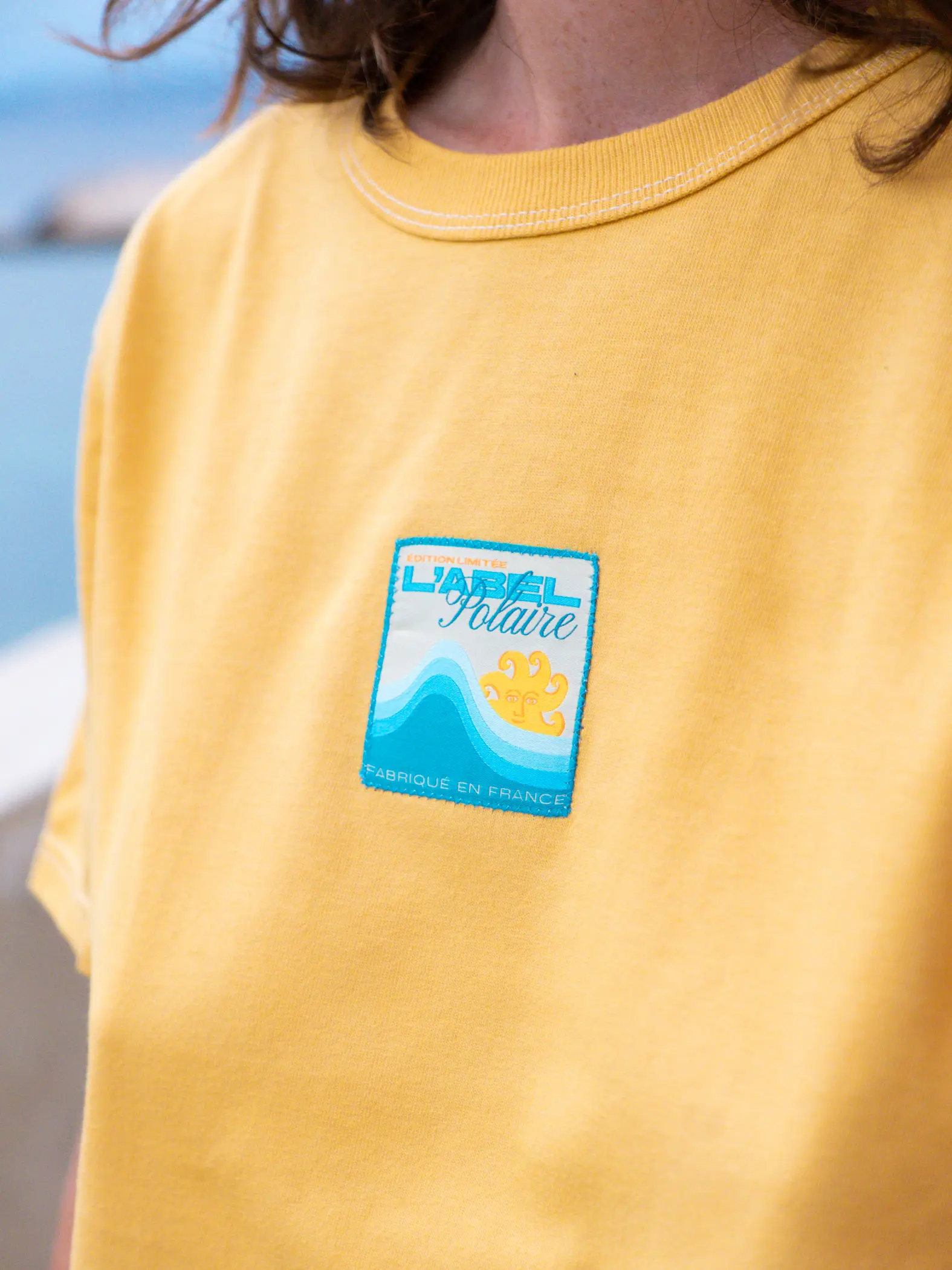 Tee shirt Jaune en Coton Bio - Édition Limitée – Image 3